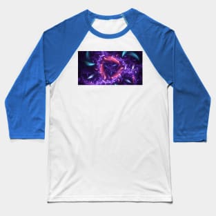 color swirl Baseball T-Shirt